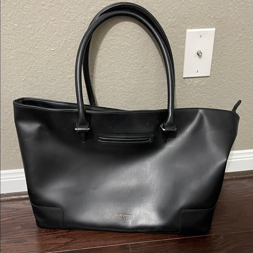 BuffBunny Black Tote Bag